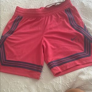 Nike Red Athletic Shorts with Classic Design